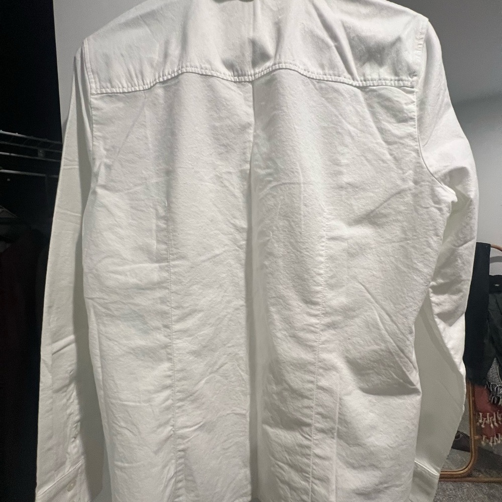 J Crew new 100% cotton button down oxford